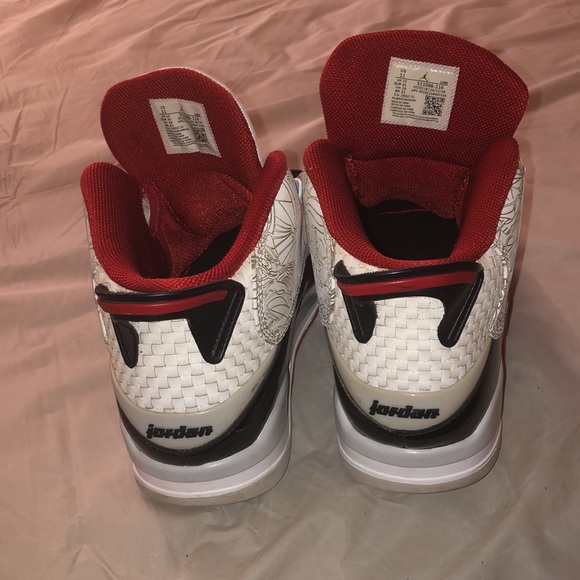 JORDANS DUB ZERO VARSITY RED& BLACK BRAND NEW - Picture 4 of 6